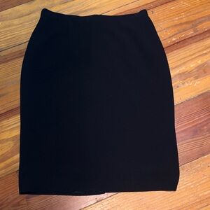 Ferreni black Elegant Black Women's pencil skirt sz S/M